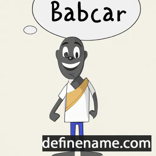 Babacar cartoon