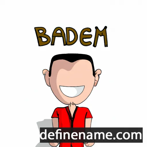 Badem cartoon