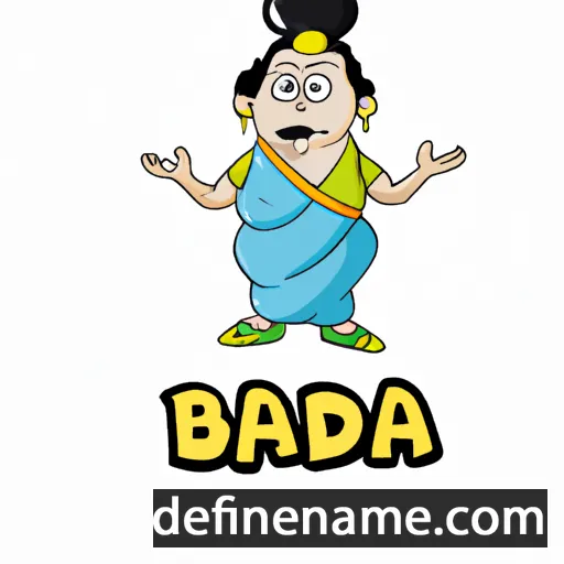 Badma cartoon