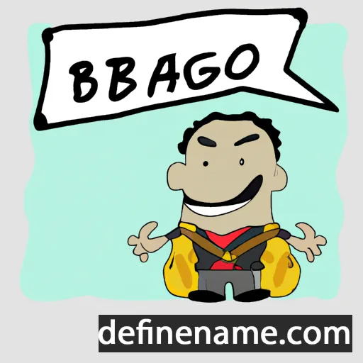 Bagoes cartoon