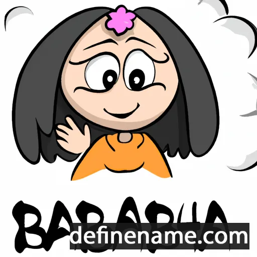 Bahara cartoon