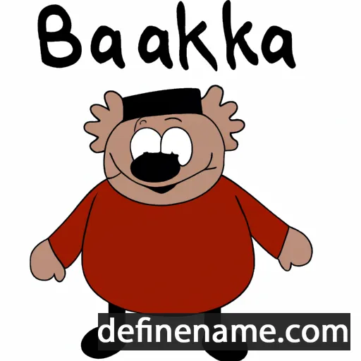 Bäkirä cartoon