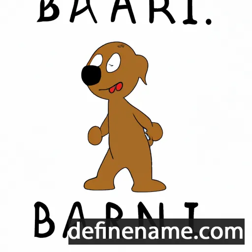 Bårni cartoon