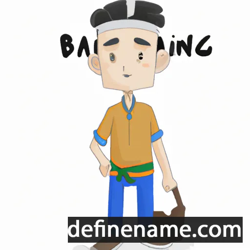 Baiming cartoon