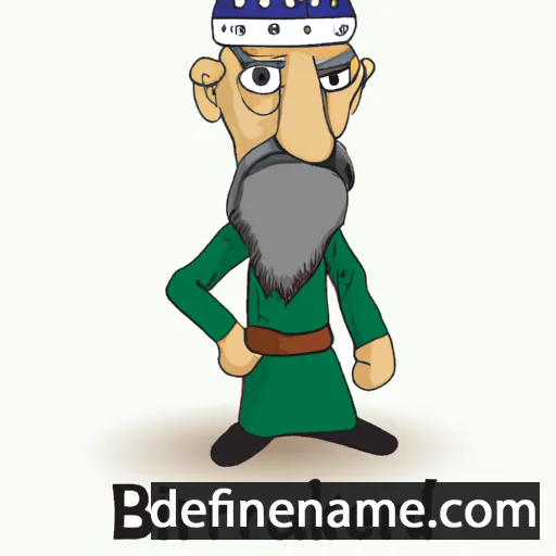 Bakhretdin cartoon