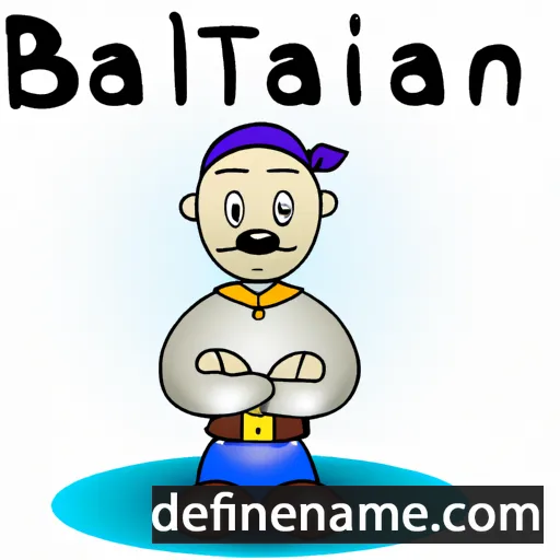 Balantín cartoon