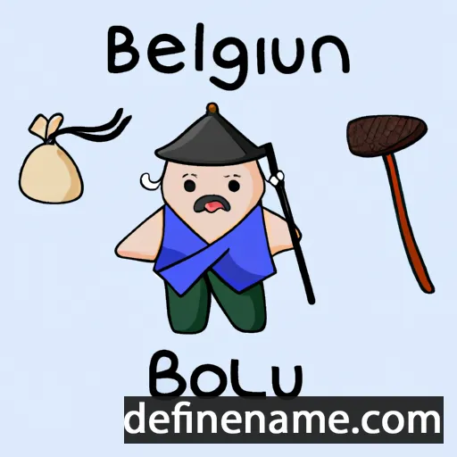 Balgeun cartoon