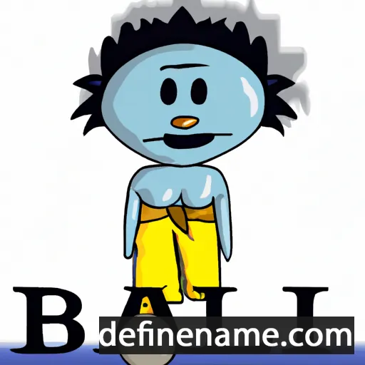 Bali cartoon