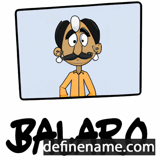 Balraj cartoon