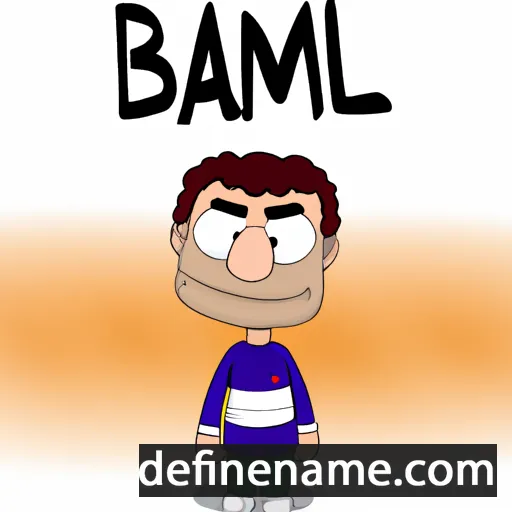 Bamael cartoon