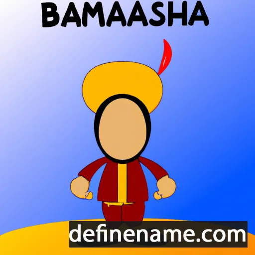 Bamashri cartoon