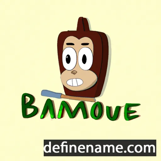 Bamqué cartoon