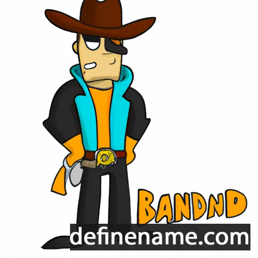 cartoon of the name Bandit