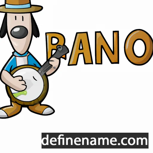 Banjo cartoon