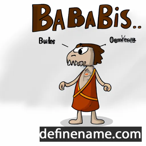 Barabás cartoon