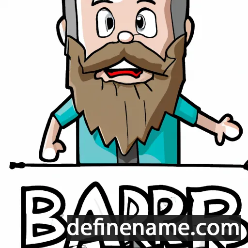 Barba cartoon