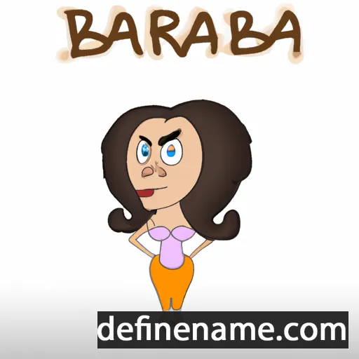 Barbarela cartoon