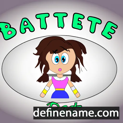 Barbette cartoon