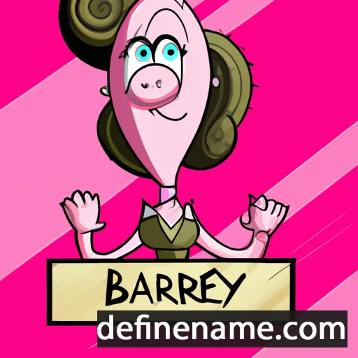 Barbrey cartoon