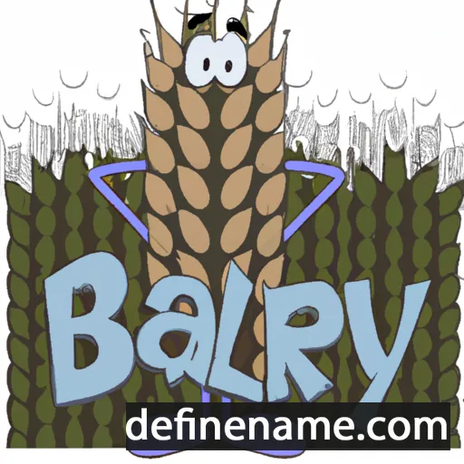 Barley cartoon