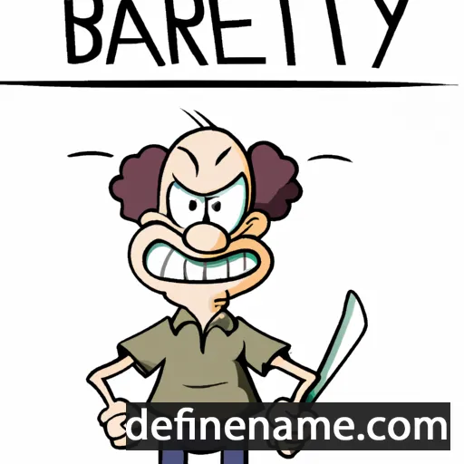 Bartélemy cartoon