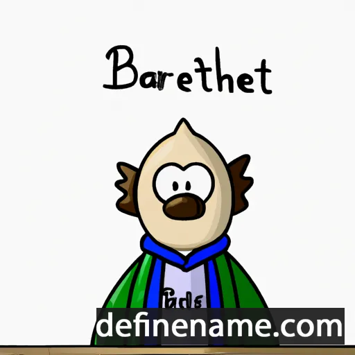 Barthéléme cartoon