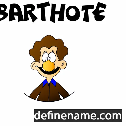 Bartholome cartoon