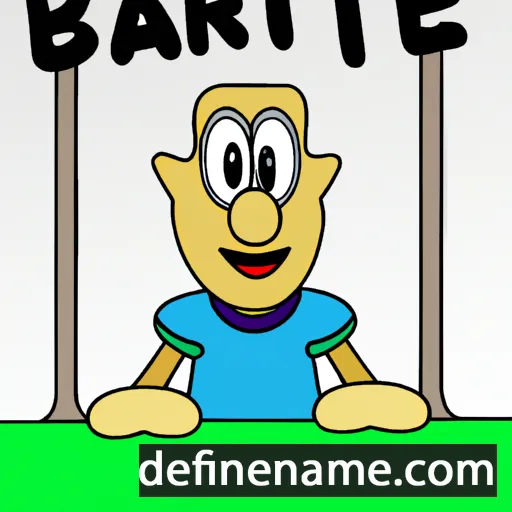 Bartie cartoon