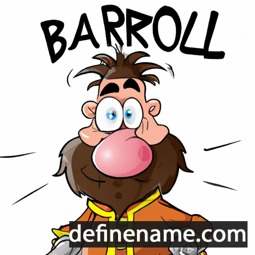 cartoon of the name Bartol