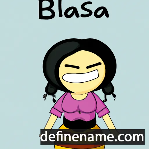 Baselisa cartoon