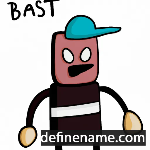 Bastén cartoon