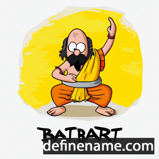 Batara Guru cartoon