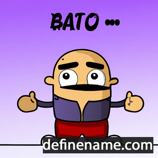 cartoon of the name Bato