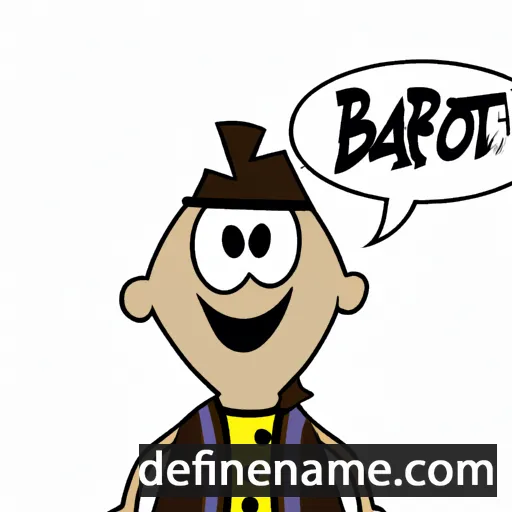 Bator cartoon