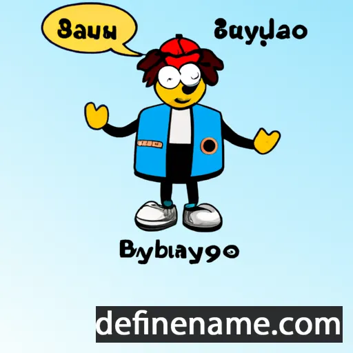 Bayğay-ool cartoon