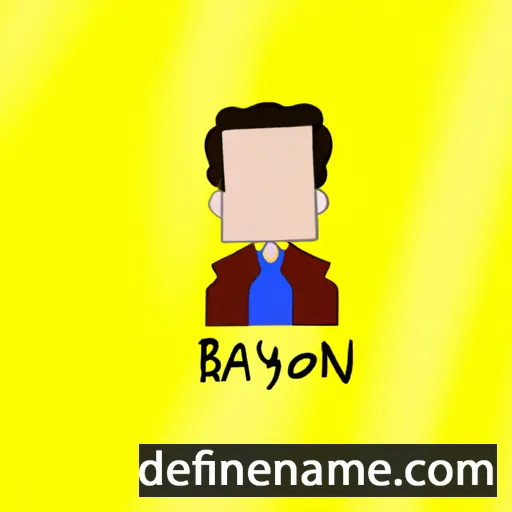 Bayron cartoon