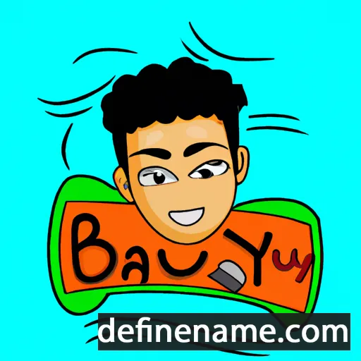 Bayu cartoon