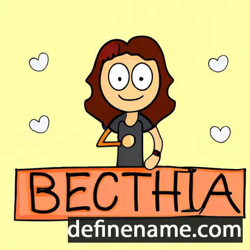 Beatricia cartoon