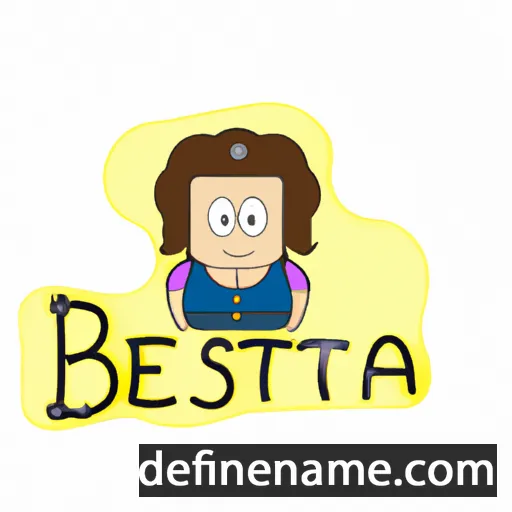 Beatrisa cartoon