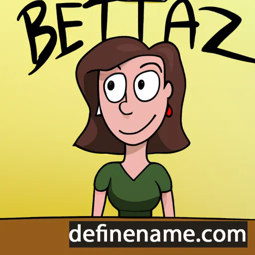 Beatritz cartoon