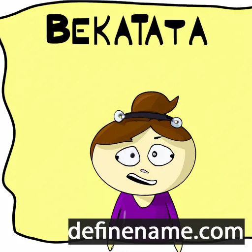 Beatryksa cartoon