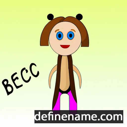 Beca cartoon