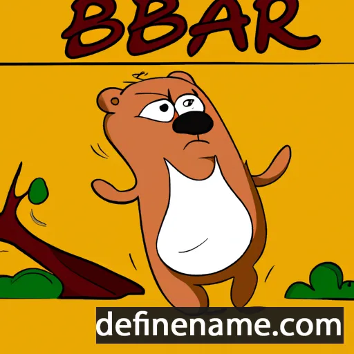 Beđar cartoon