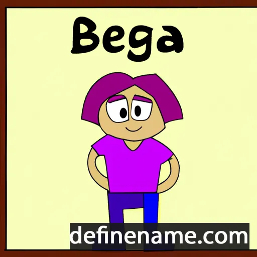 Bega cartoon