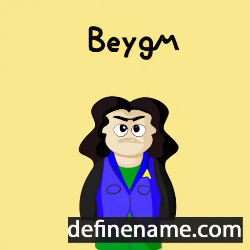 Begimay cartoon