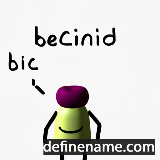 Beinidict cartoon