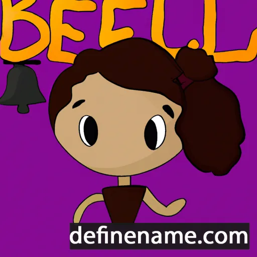 cartoon of the name Bel