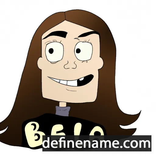 cartoon of the name Bela