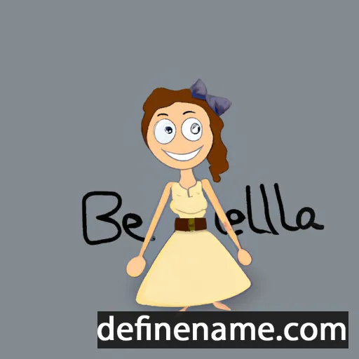 cartoon of the name Belita