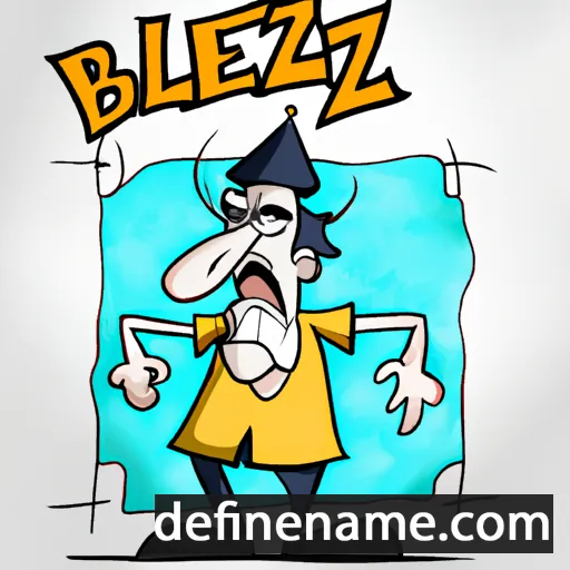 Belizár cartoon